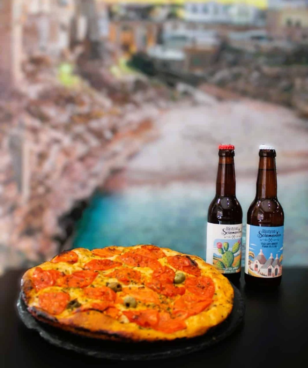 focaccia pugliese e birre artigianali