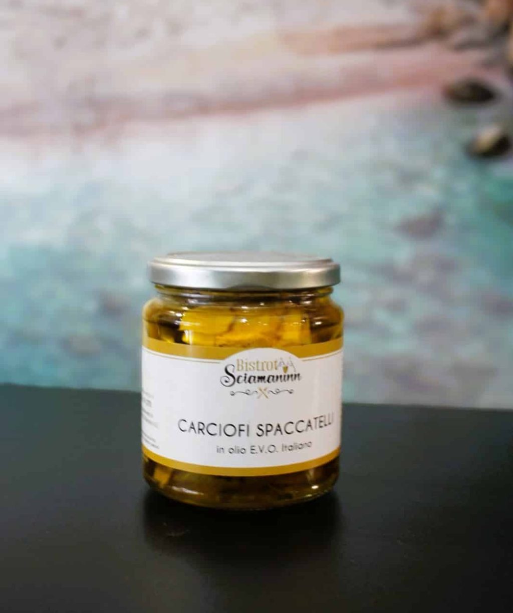 carciofi sotto olio